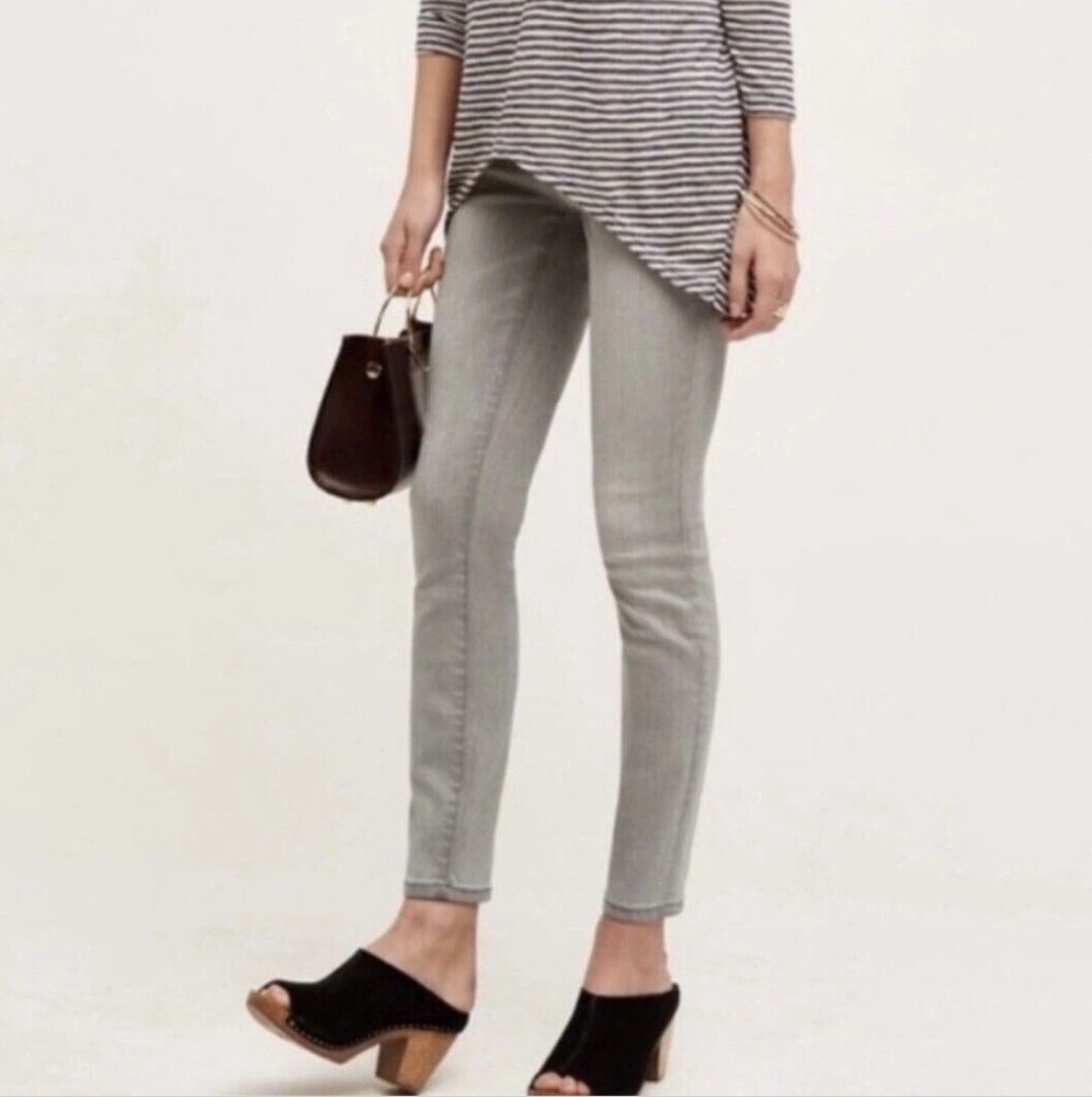 Anthropologie Pilcro And The Letterpress High Rise Skinny Jeans Stretch Size 28